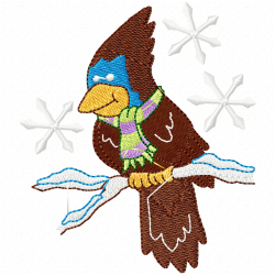 Various Birds Embroidery Design 1